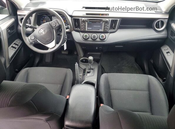 2T3BFREV9HW582476 2017 TOYOTA RAV4 Black Առջևի վահանակի տեսք