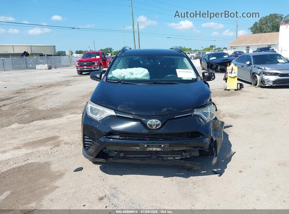 2T3BFREV9HW658147 2017 TOYOTA RAV4 Black Vista del cuadro de instrumentos