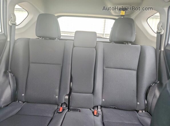 2T3BFREVXGW436814 2016 TOYOTA RAV Silver Հետևի նստատեղերի տեսք