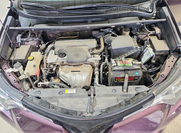 2T3BFREVXHW561393 2017 TOYOTA RAV4 Purple Շարժիչի բաժամունքի տեսք