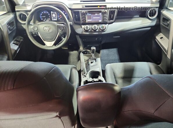2T3BFREVXHW561393 2017 TOYOTA RAV4 Purple Առջևի վահանակի տեսք