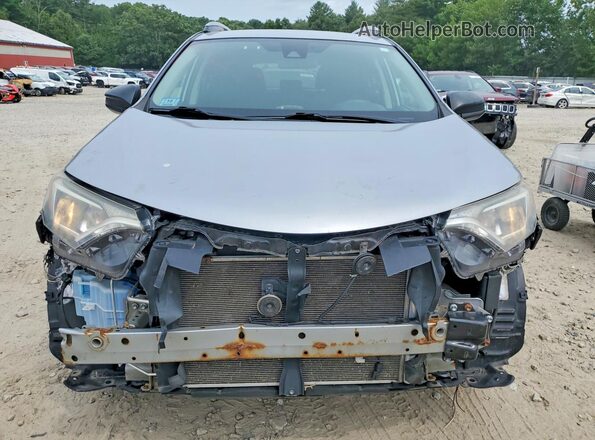 2T3BFREVXHW577755 2017 TOYOTA RAV4 Silver Դիմացի տեսք
