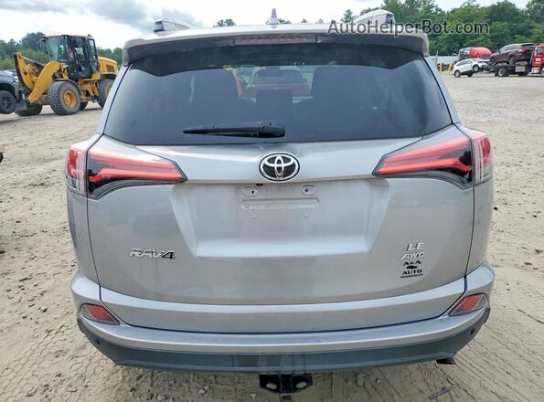2T3BFREVXHW577755 2017 TOYOTA RAV4 Silver Հետևի տեսք