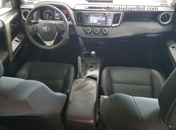 2T3BFREVXHW593857 2017 TOYOTA RAV4 Gray Առջևի վահանակի տեսք