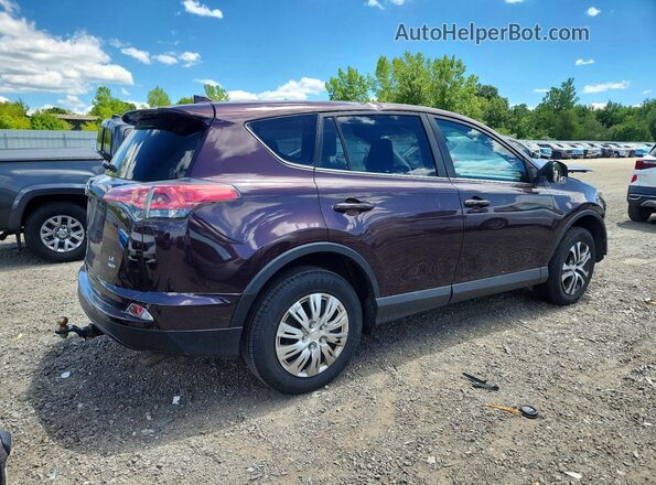 2T3BFREVXHW688354 2017 TOYOTA RAV4 Burgundy Задня права чверть