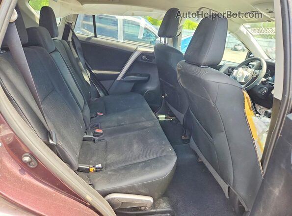 2T3BFREVXHW688354 2017 TOYOTA RAV4 Burgundy Вид задньої частини салону