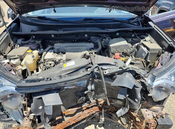 2T3BFREVXHW688354 2017 TOYOTA RAV4 Burgundy Вид підкапотного простору