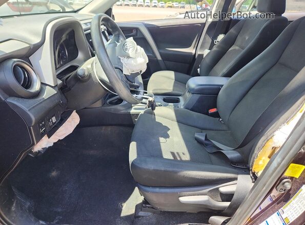 2T3BFREVXHW688354 2017 TOYOTA RAV4 Burgundy Вид салону спереду