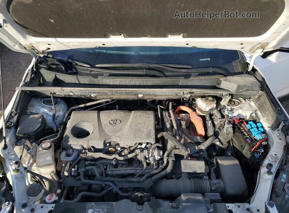 2T3BWRFV7RW230156 2024 TOYOTA RAV4 White Vista del compartimento del motor