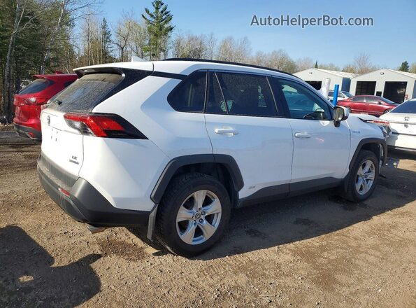 2T3BWRFV9LW084236 2020 TOYOTA RAV4 White Trasero derecho