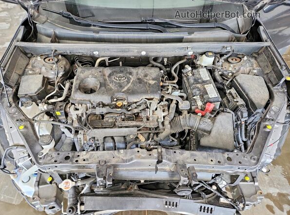 2T3C1RFV0LC070908 2020 TOYOTA RAV4 Gray Rear interior view