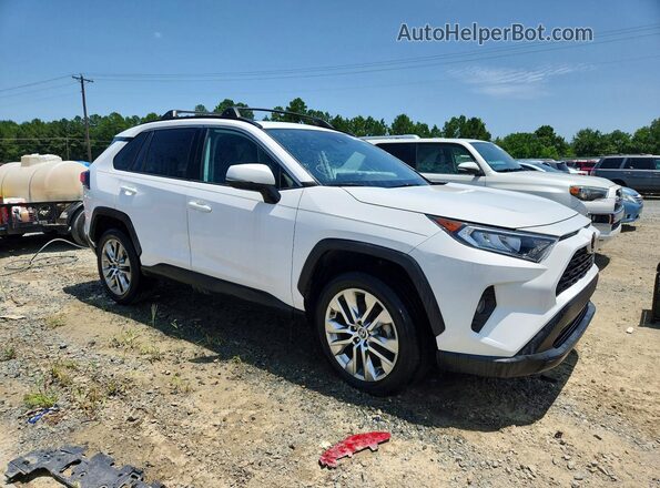 2T3C1RFV0LW092387 2020 TOYOTA RAV4 White Przód prawy