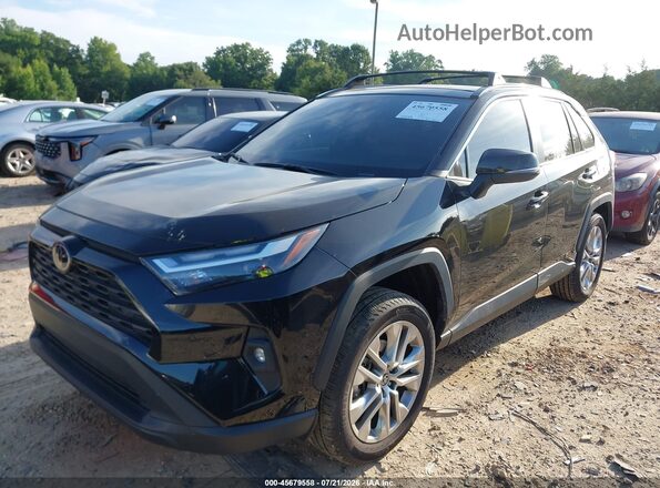 2T3C1RFV0SW372258 2025 TOYOTA RAV4 Black Առջևի ձախ երեք քառորդ տեսարան