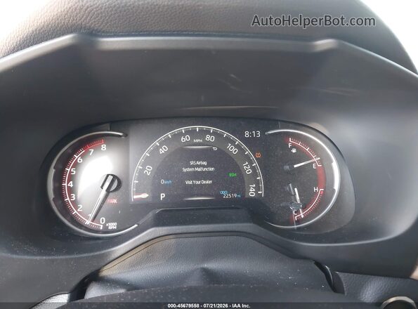 2T3C1RFV0SW372258 2025 TOYOTA RAV4 Black Հետևի նստատեղերի տեսք