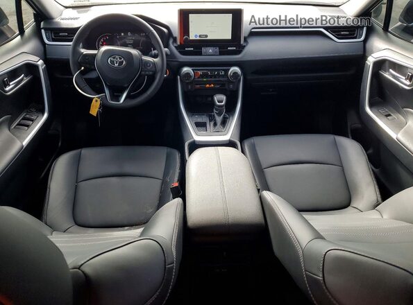 2T3C1RFV0SW409695 2025 TOYOTA RAV4 Black Առջևի վահանակի տեսք