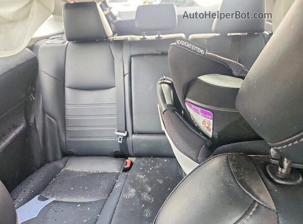2T3C1RFV1KC025233 2019 TOYOTA RAV4 Black Rear seats view