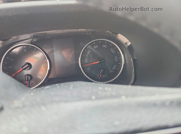 2T3C1RFV1KC025233 2019 TOYOTA RAV4 Black Instrument cluster view