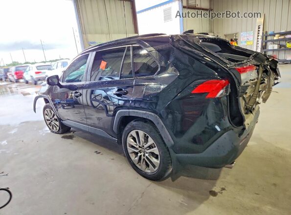 2T3C1RFV1KC025233 2019 TOYOTA RAV4 Black Rear left