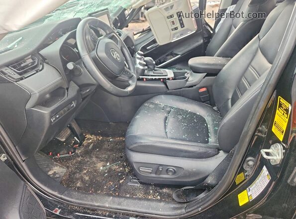 2T3C1RFV1KC025233 2019 TOYOTA RAV4 Black Front interior view
