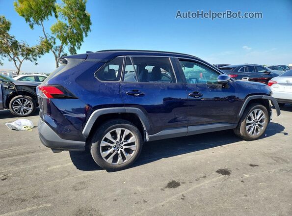 2T3C1RFV1NW186345 2022 TOYOTA RAV4 Синий Задняя правая четверть