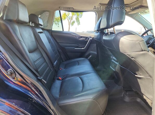 2T3C1RFV1NW186345 2022 TOYOTA RAV4 Синий Вид задних сидений