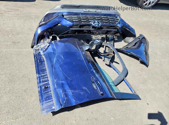 2T3C1RFV1NW186345 2022 TOYOTA RAV4 Синий Вид подкапотного пространства