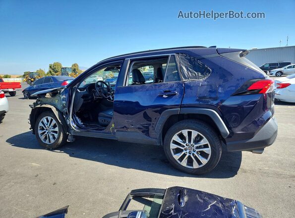 2T3C1RFV1NW186345 2022 TOYOTA RAV4 Синий Задняя левая четверть