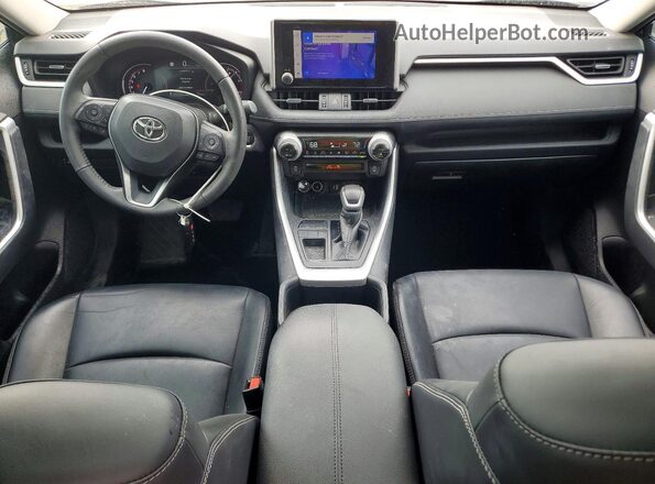 2T3C1RFV1PC251232 2023 TOYOTA RAV4 Black Առջևի վահանակի տեսք