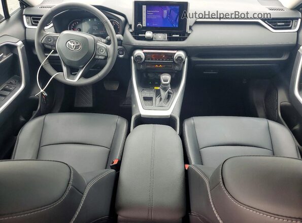 2T3C1RFV1RC297100 2024 TOYOTA RAV4 White წინა პანელის ხედი
