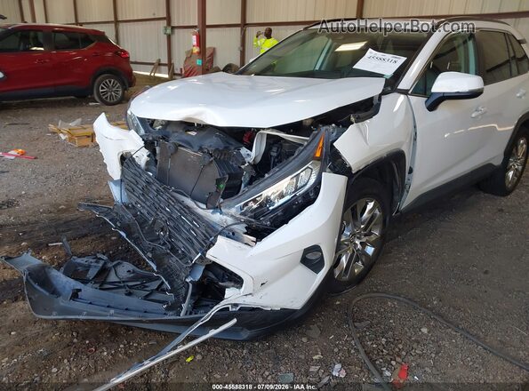 2T3C1RFV2LC060154 2020 TOYOTA RAV4 White წინა ხედი
