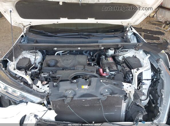 2T3C1RFV2LC060154 2020 TOYOTA RAV4 White უკანა ხედი