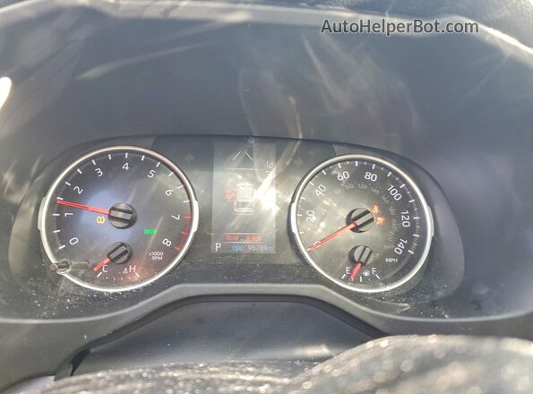 2T3C1RFV2MW149092 2021 TOYOTA RAV4 White Instrument cluster view