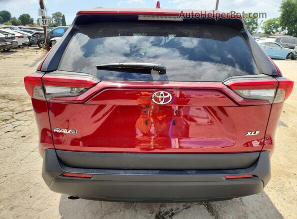 2T3C1RFV2SW435019 2025 TOYOTA RAV4 Red Widok z tyłu