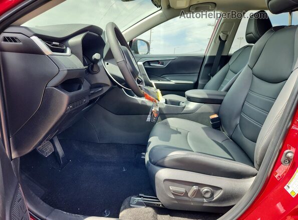 2T3C1RFV2SW435019 2025 TOYOTA RAV4 Red Widok wnętrza z przodu