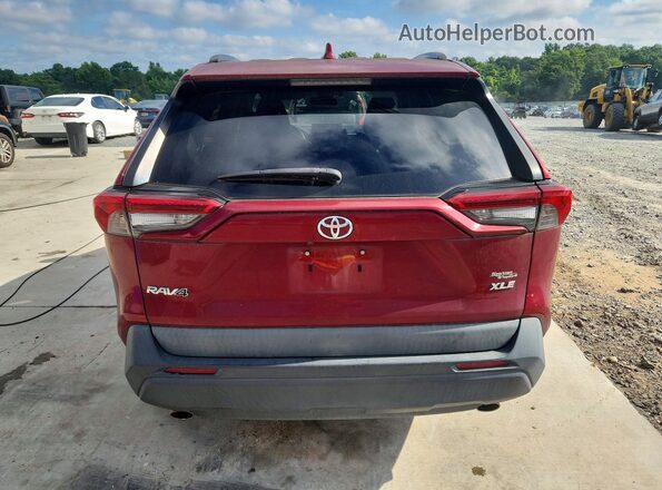 2T3C1RFV3KW048947 2019 TOYOTA RAV4 Burgundy Vista trasera