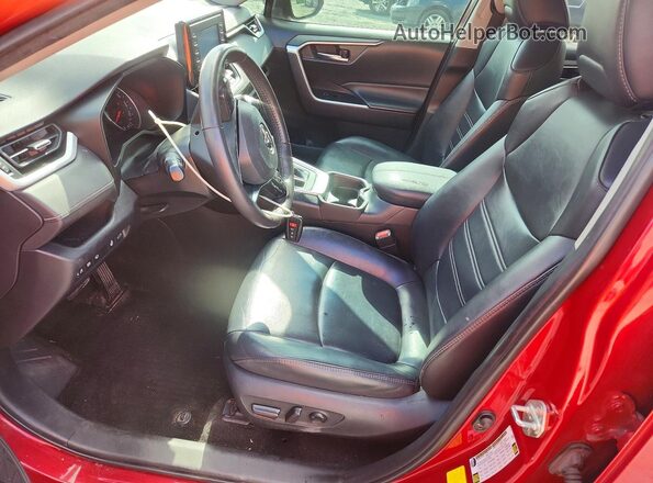 2T3C1RFV3KW048947 2019 TOYOTA RAV4 Burgundy Vista interior delantera