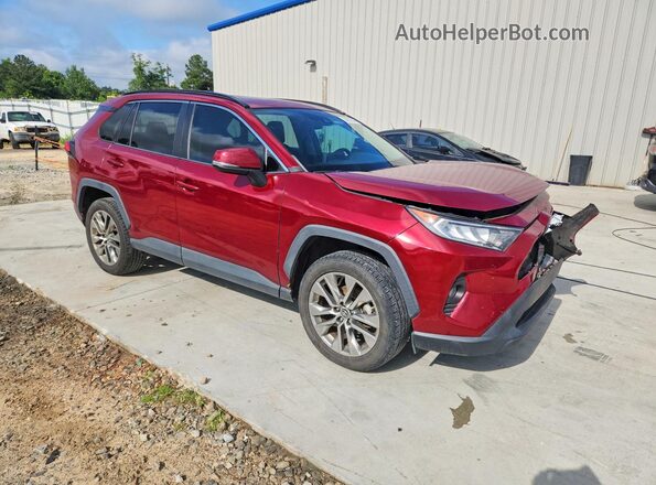 2T3C1RFV3KW048947 2019 TOYOTA RAV4 Burgundy Delantero derecho