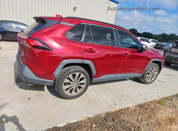 2T3C1RFV3KW048947 2019 TOYOTA RAV4 Burgundy Trasero derecho