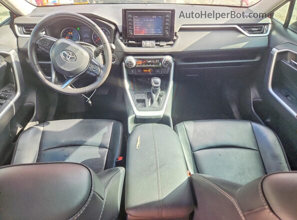 2T3C1RFV3KW048947 2019 TOYOTA RAV4 Burgundy Vista del salpicadero