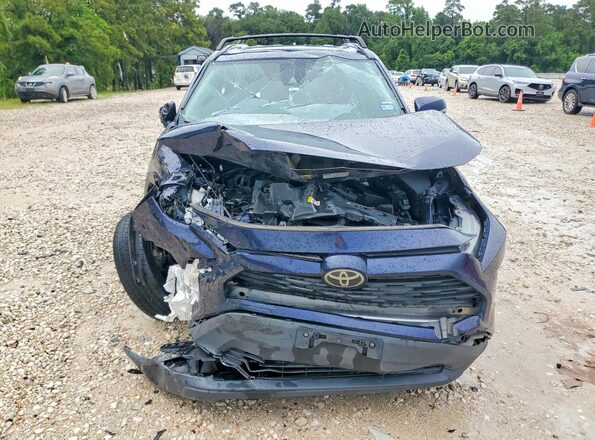 2T3C1RFV3LW098958 2020 TOYOTA RAV4 Blue Front view