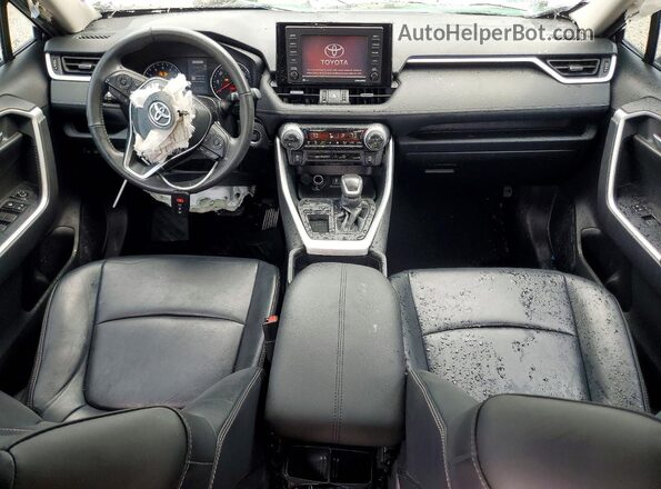 2T3C1RFV3LW098958 2020 TOYOTA RAV4 Blue Dashboard view