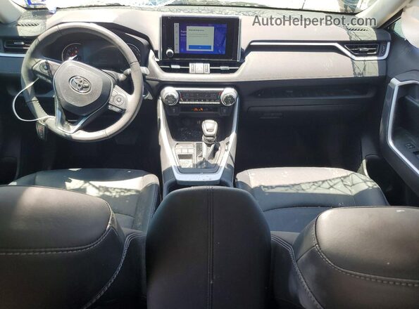 2T3C1RFV3PC245464 2023 TOYOTA RAV4 Black Вид панелі приладів