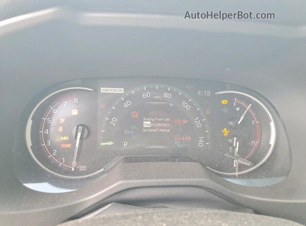 2T3C1RFV3RC289659 2024 TOYOTA RAV4 Silver ხელსაწყოთა პანელის ხედი