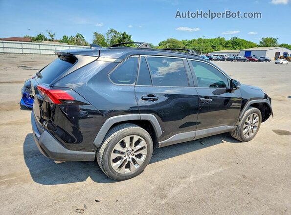2T3C1RFV4MC122770 2021 TOYOTA RAV4 Черный Задняя правая четверть