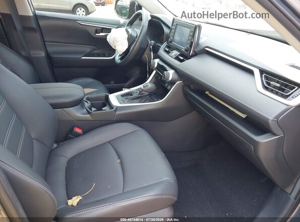 2T3C1RFV4MC148348 2021 TOYOTA RAV4 Gray წინა სალონის ხედი