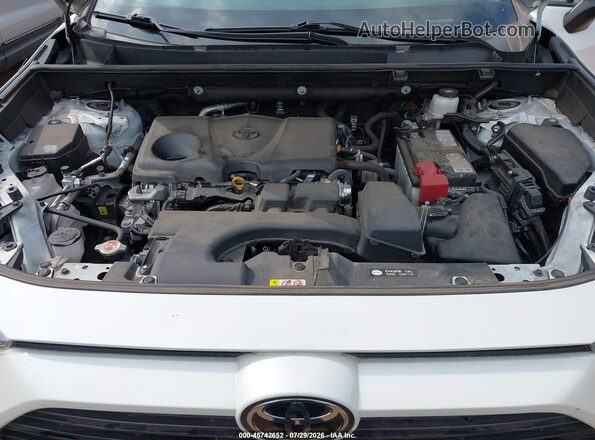 2T3C1RFV4NW205311 2022 TOYOTA RAV4 White Widok z tyłu