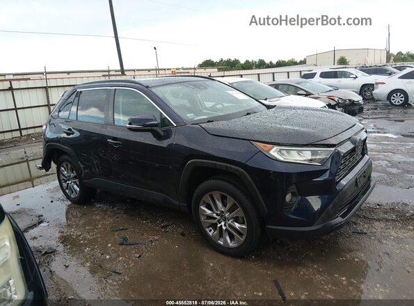 2T3C1RFV5LW086648 2020 TOYOTA RAV4 Black Widok zestawu wskaźników
