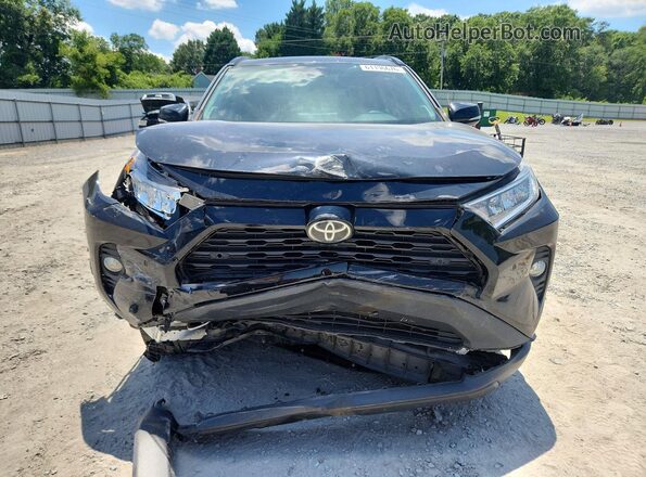 2T3C1RFV5MC116931 2021 TOYOTA RAV4 Black Front view