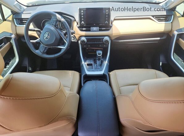 2T3C1RFV5MC116931 2021 TOYOTA RAV4 Black Dashboard view