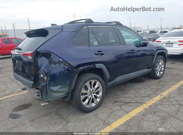 2T3C1RFV5MW182071 2021 TOYOTA RAV4 Синий Задняя правая четверть